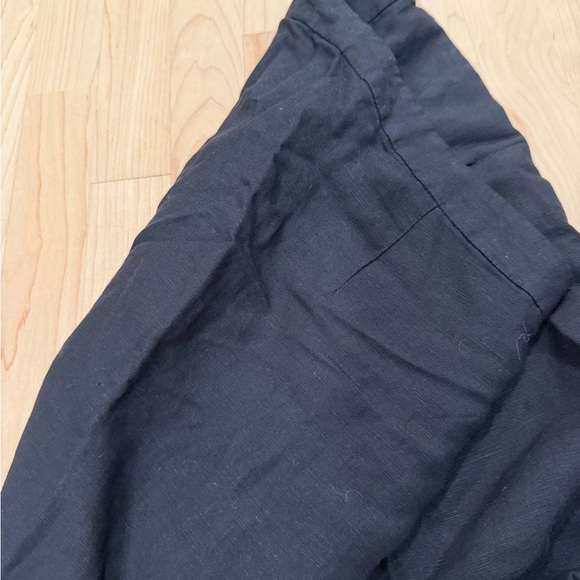 H&M Black Linen-Blend Pants - Picture 5 of 7